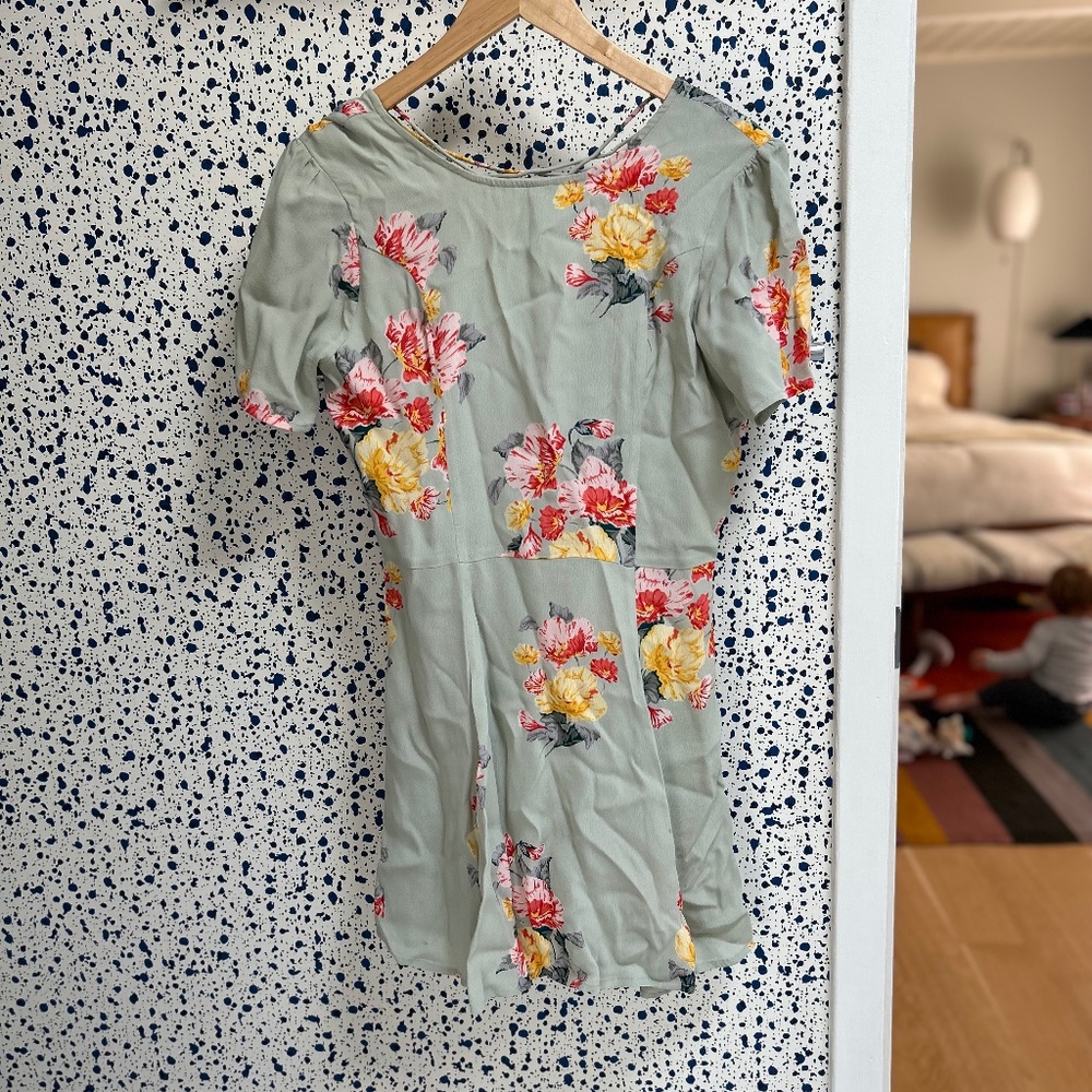 Privacy Please floral mini (size S)
